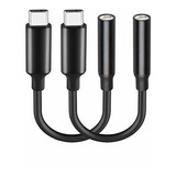 Adaptador De Audio Usb C A 3.5mm (2pack) - Compatible Con