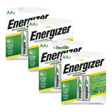 Pilas Recargables Energizer 2aa X4 Und (8 Pilas)