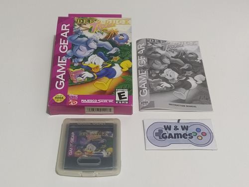 Cartucho Deep Duck Trouble Starring Donald Duck - Game Gear