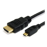Cable Adaptador C/ Ethernet Hdmi (m) / Micro-hdmi (m) 3m 