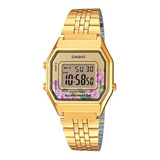 Reloj Casio Vintage Dama La680wga-4cdf Acero Dorado Wr