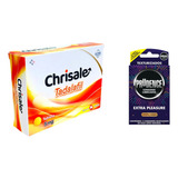 Paquete Tadalafil Chrisale 5 Mg 14 Tabs + Caja 3 Condones