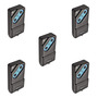 Kit 5 Control Remoto Para Porton Genius 2ch Tm2433 Merik