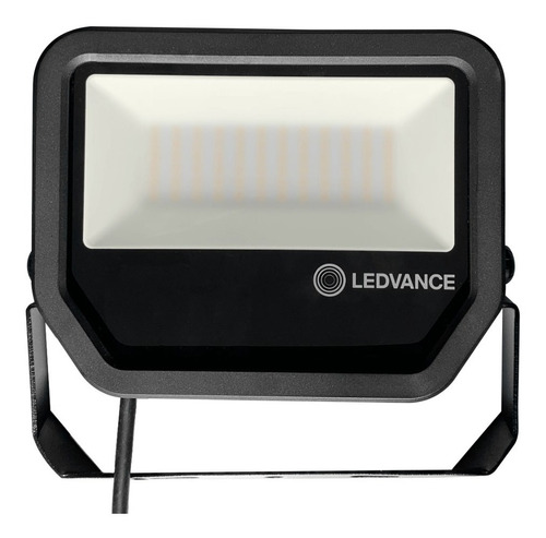 Reflector Led Ledvance Floodlight 20w Con Luz Blanco Cálido Y Carcasa Negro 100v/277v