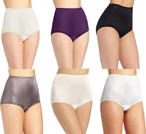 Set De 3 Pantaletas Vanity Fair Brief Satinadas