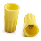 Conector Torção Emenda De Fio Amarelo Sp4 2,5mm A 10mm 100pç