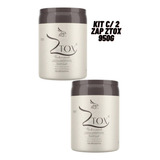 Kit C/2 Uni Nova Zap Botox Ztox Professional Máscara 950 G