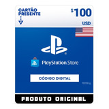 Gift Card Psn Playstation $100 Dólares Ps4 Ps5 Usa 