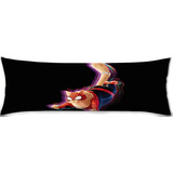 Cojin Almohada Larga Diseño Artístico Spider Cat 35x100cm