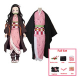 Fantasia De Cosplay Infantil Kamado Nezuko Para Adultos