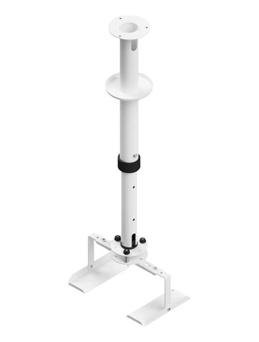 Suporte Fixo Mini Projetor De Teto Com Bandeja - Tubo Telesc