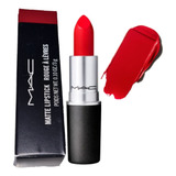 Labial Mac Matte Russian Red Original En Caja Nuevo Rojo