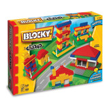 Bloques Para Armar Blocky Construcción Ciudad 150 Piezas  En  Caja