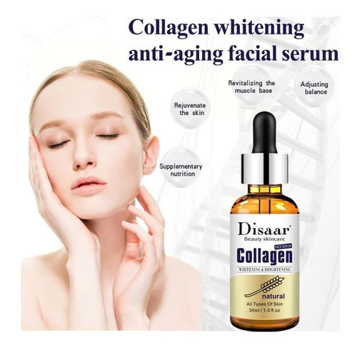 Serum Facial Colágeno Aclara Antienvejecimiento Suero Lift 