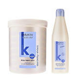 Keratin Shot Anti-frizz Shampoo 500ml + Tarro 1kg Salerm