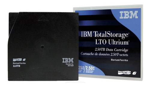 Cinta De Datos Ibm Lto6 Ultrium 2.50tb Paq. X20unds 00v7594