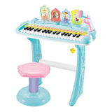 Piano Juguetes Electrónico Para Niños Musical Con Micrófono 