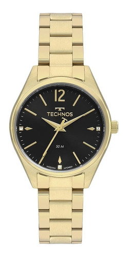 Relógio Feminino Technos Elegance Dourado 50m 2036mno/4p