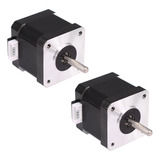 Motor De Passo De 2 Peças De 12v 42mm Para Impressora 3d Cn