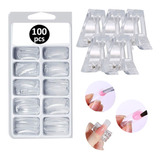 Kit Polygel Presilhas Para Poligel Moldes F1 100un