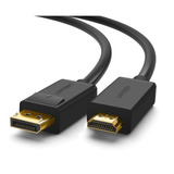 Ugreen 4k Uhd Dp A Hdmi Cable Macho A Macho Displayport A Hdmi Video Cable Displayport A Hdtv Monitor Soporte De Cable A