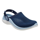 Sandalia Crocs 2067084ta Para Hombre Color Marino E5