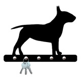 Porta Chaves De Parede Em Mdf 6 Mm Bull Terrier Pc513