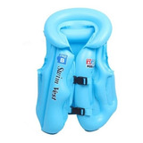 Chaleco Seguridad Inflable Flotador Niños Salvavidas Talla L