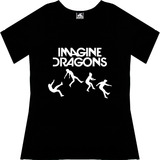 Blusa Imagine Dragons Rock Tv Camiseta Urbanoz