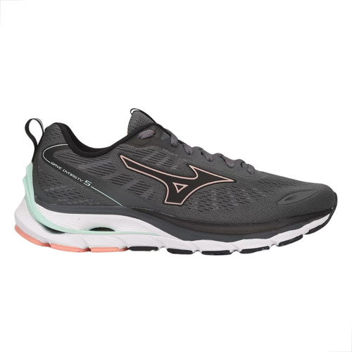 Tênis Feminino Mizuno Wave Dynasty 5 Original Reforçado Leve