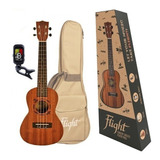 Ukelele Concierto Nuc310pack Funda Afinador Ukulele Flight +