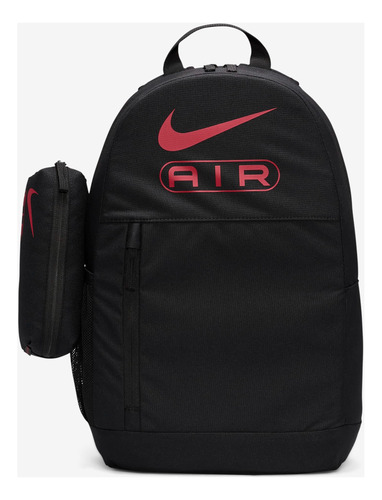 Mochila Para Niños Nike Elemental Air Negro/rojo