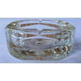 Monijor62-antigua Coleccion Cenicero Cristal Hialino Firmado