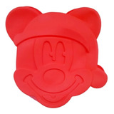 Molde Mickey Navideño Silicon Repostería Frío Caliente 20cm