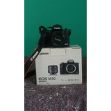  Canon Eos Kit M50 15-45mm Is Stm Sin Espejo Color  Negro 
