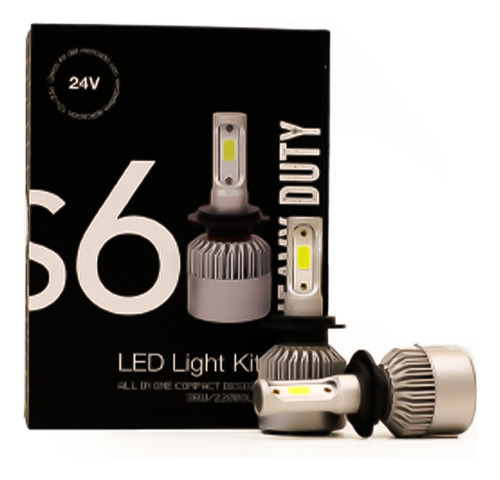 Kit Cree Led 24v H1 H3 H7 H11 22000lm Camiones Micro Agro