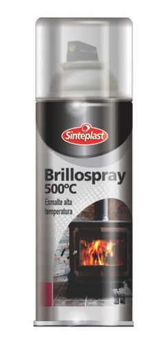 Pintura Aerosol Brillospray 500c Altas Temperaturas 440cc