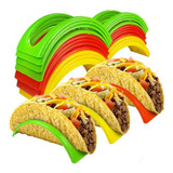 24 Piezas Soporte Para Tacos Forma Onda Microondas