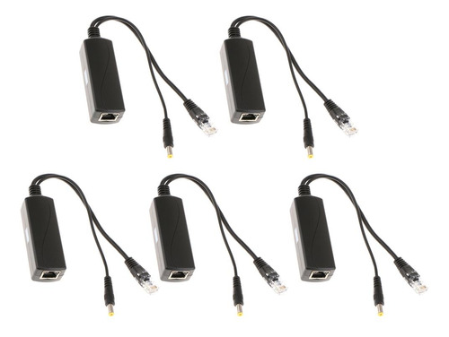 5pcs 802.3af Micro Usb Poe Activo Splitter Power Over