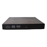 Unidad Dvd Externa Cd Lector Portatil Usb 2.0 Quemadora Slim