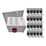 Alarma Comunitaria Solar 30w Gsm 200 Usuarios + 20 Controles