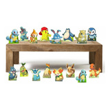 Centro De Mesa Kit Com 16 Displays Pokemon 20cm Em Media