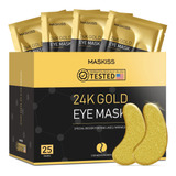 Mascarillas Para Ojeras  Maskiss 25 Pares De Parches/máscara