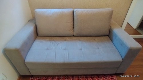 Sofa Cama  Suede Bege