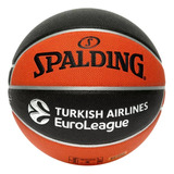 Pelota Basket Spalding Nº7 Euroleague Tf-500 Indoor Outdoor