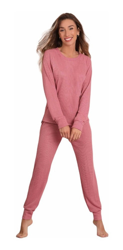 Pijama Mujer Invierno 100% Algodón. Lencatex 21376