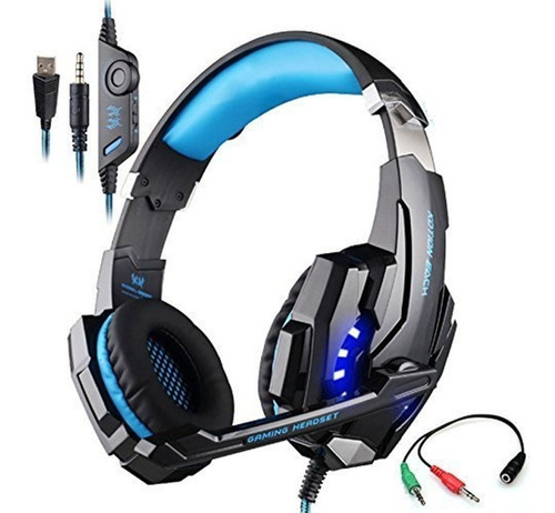 Audífonos Diadema Gamer Kotion G9000 Con Microfono + Obsequi