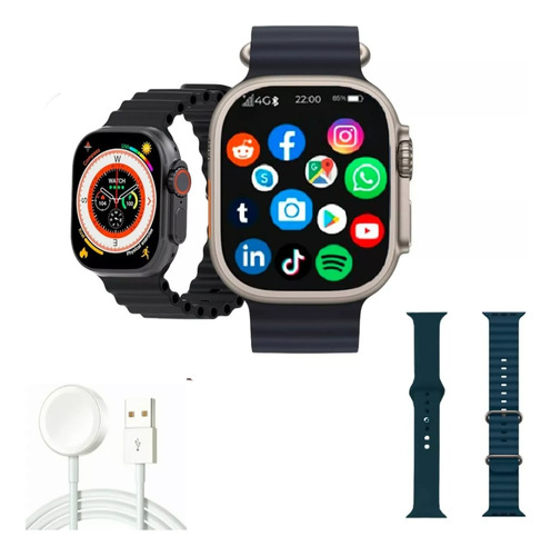 Smartwatch 4g Ultra Android C/ Chip Promoção Envio Imediato