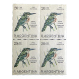 Argentina Aves, Cuadro Gj 1435 Martín Pescador 67 Mint L9187
