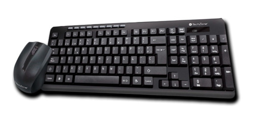 Kit De Teclado Y Mouse Techzone Inalambrico Tz16comb01